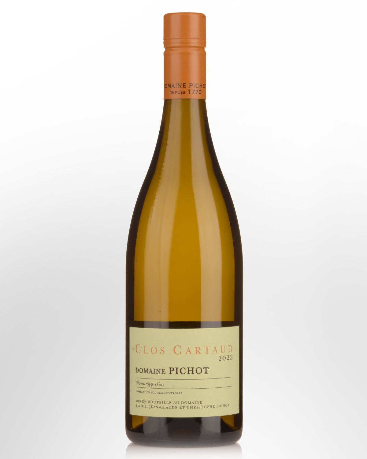 2023 Domaine Pichot Clos Cartaud Vouvray Sec
