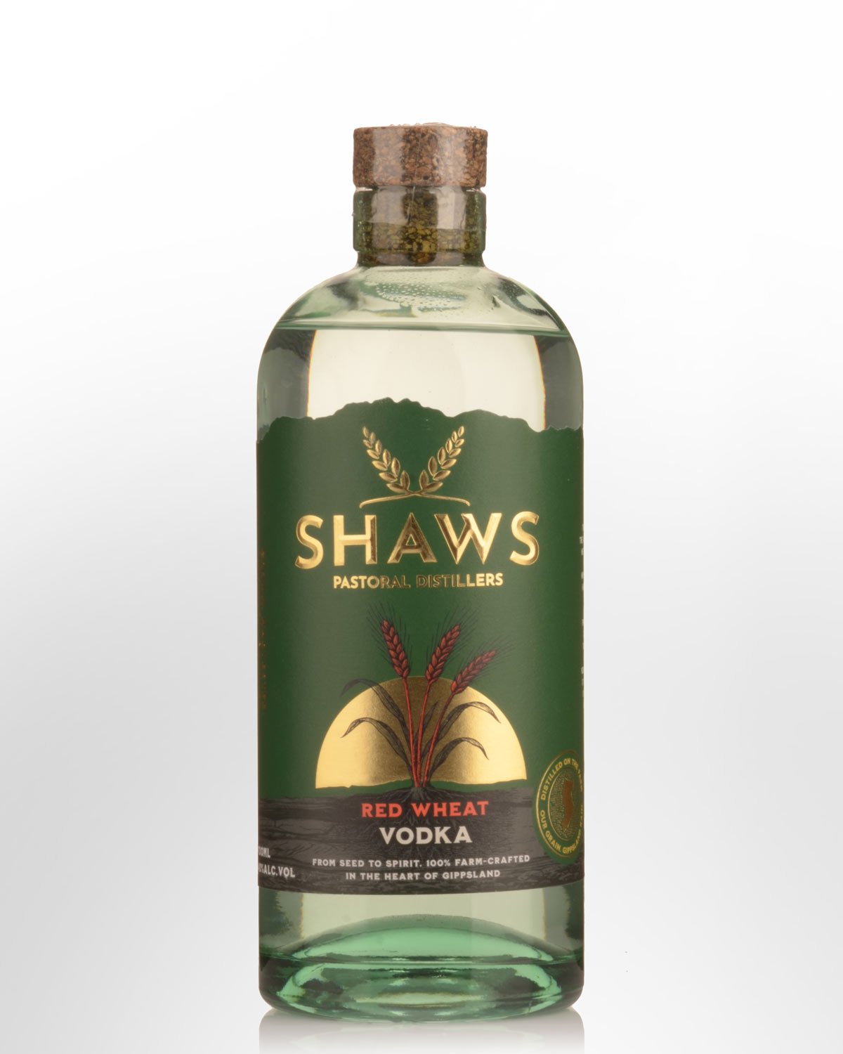 Shaw's Pastoral Distillery Red Wheat Australian Vodka (700ml)