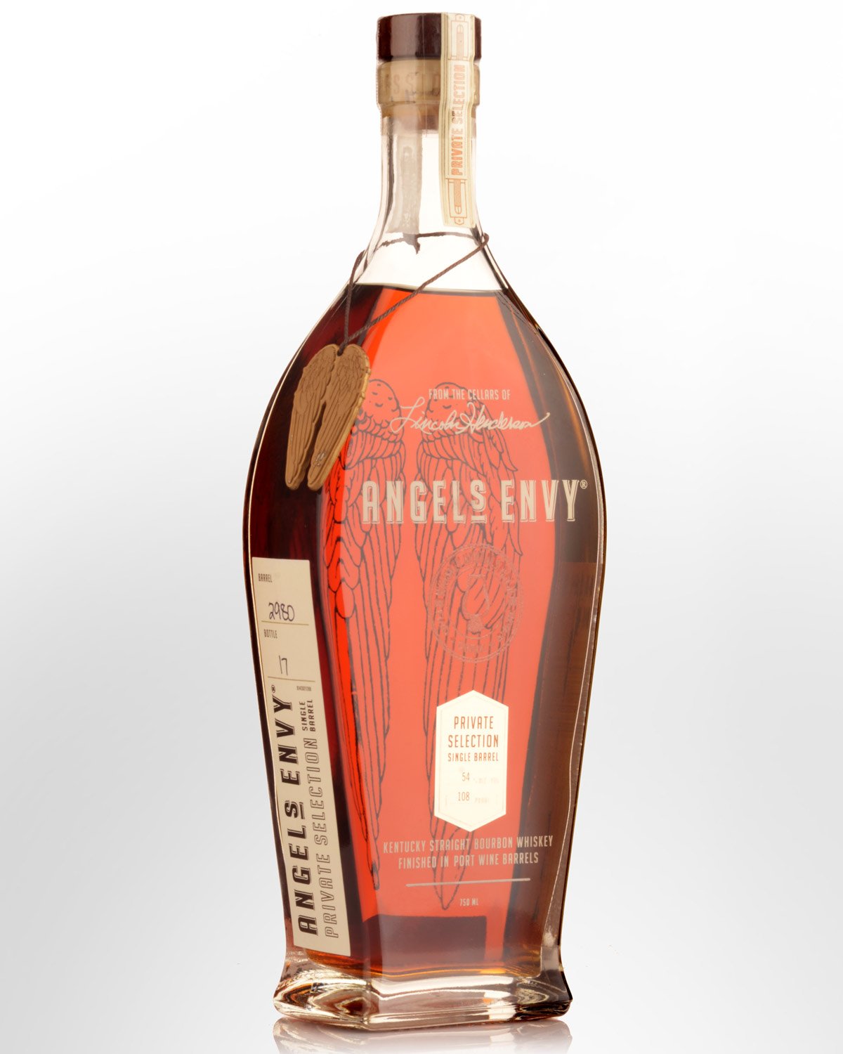 Angel's Envy Private Selection Single Barrel 2980 Kentucky Straight Bourbon Whiskey (750ml)