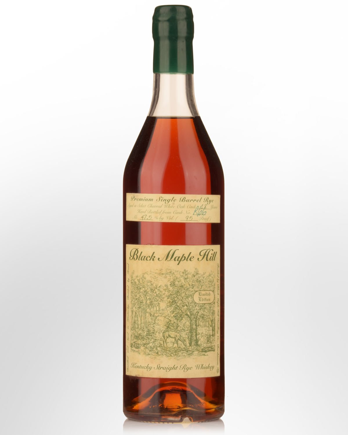 Black Maple Hill Single Barrel #R66 18 Year Old Kentucky Straight Rye Whiskey (750ml)