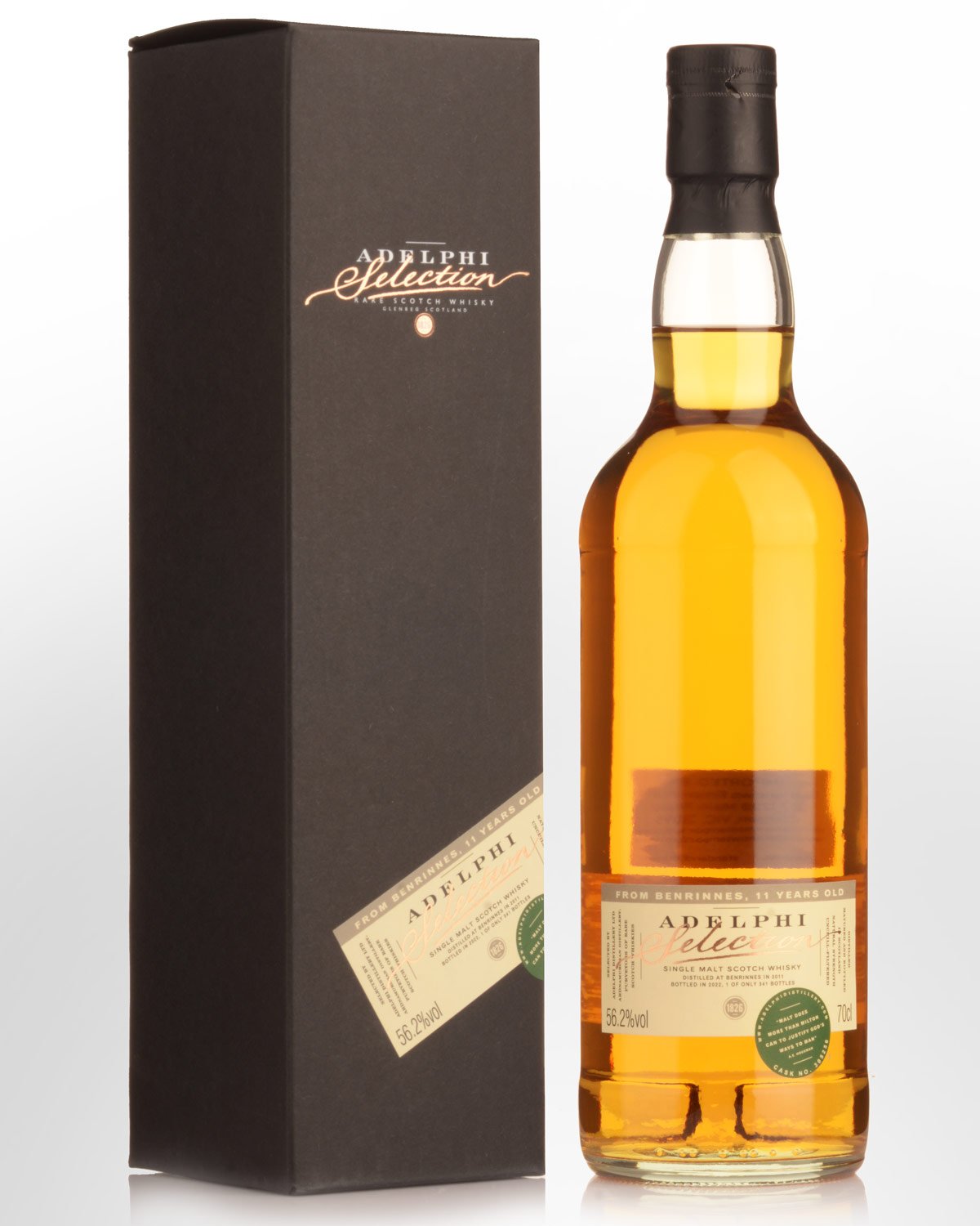 2011 Adelphi Benrinnes 11 Year Old Cask Strength Single Malt Scotch Whisky (700ml)