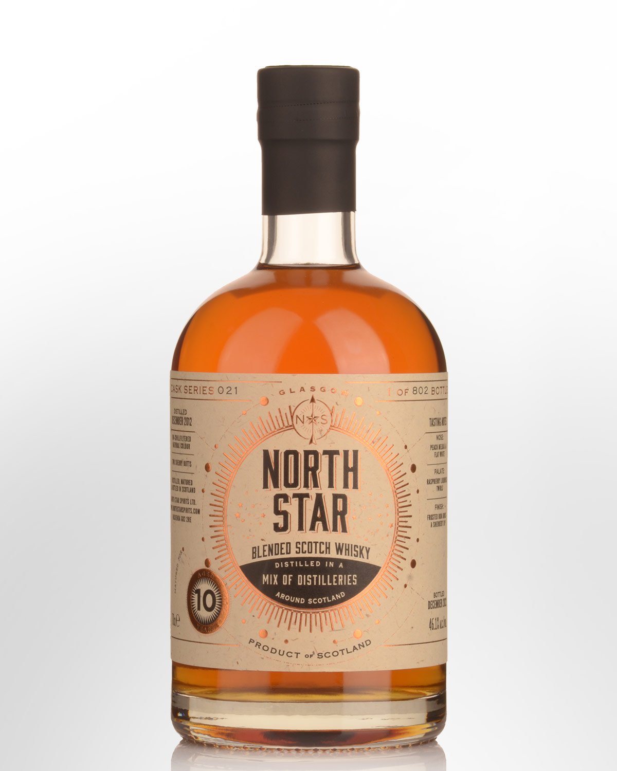 2012 North Star 10 Year Old Blended Scotch Whisky (700ml)