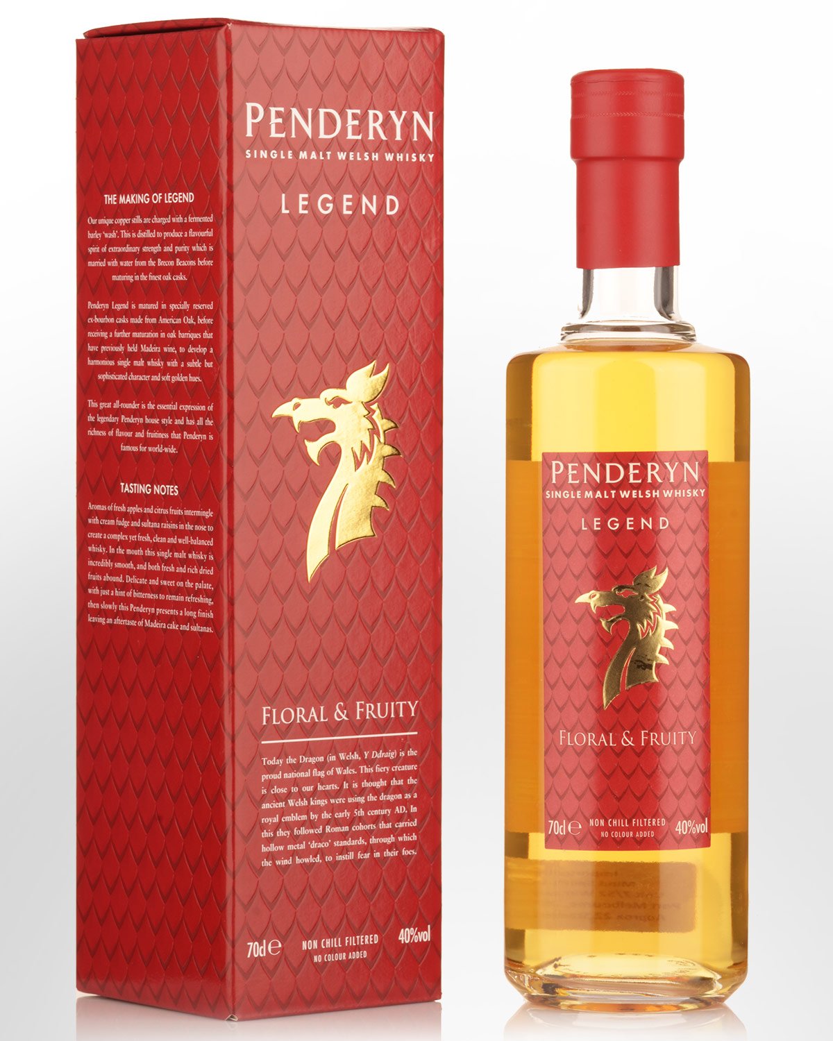 Penderyn Legend Single Malt Welsh Whisky (700ml)