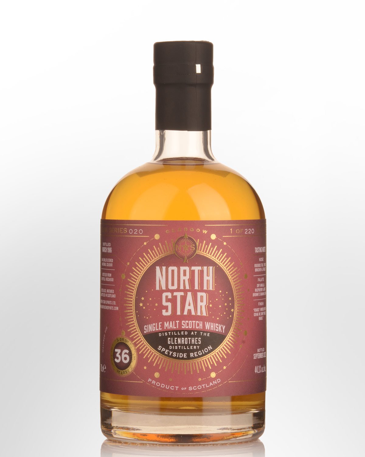 1986 North Star Glenrothes 36 Year Old Single Malt Scotch Whisky (700ml)