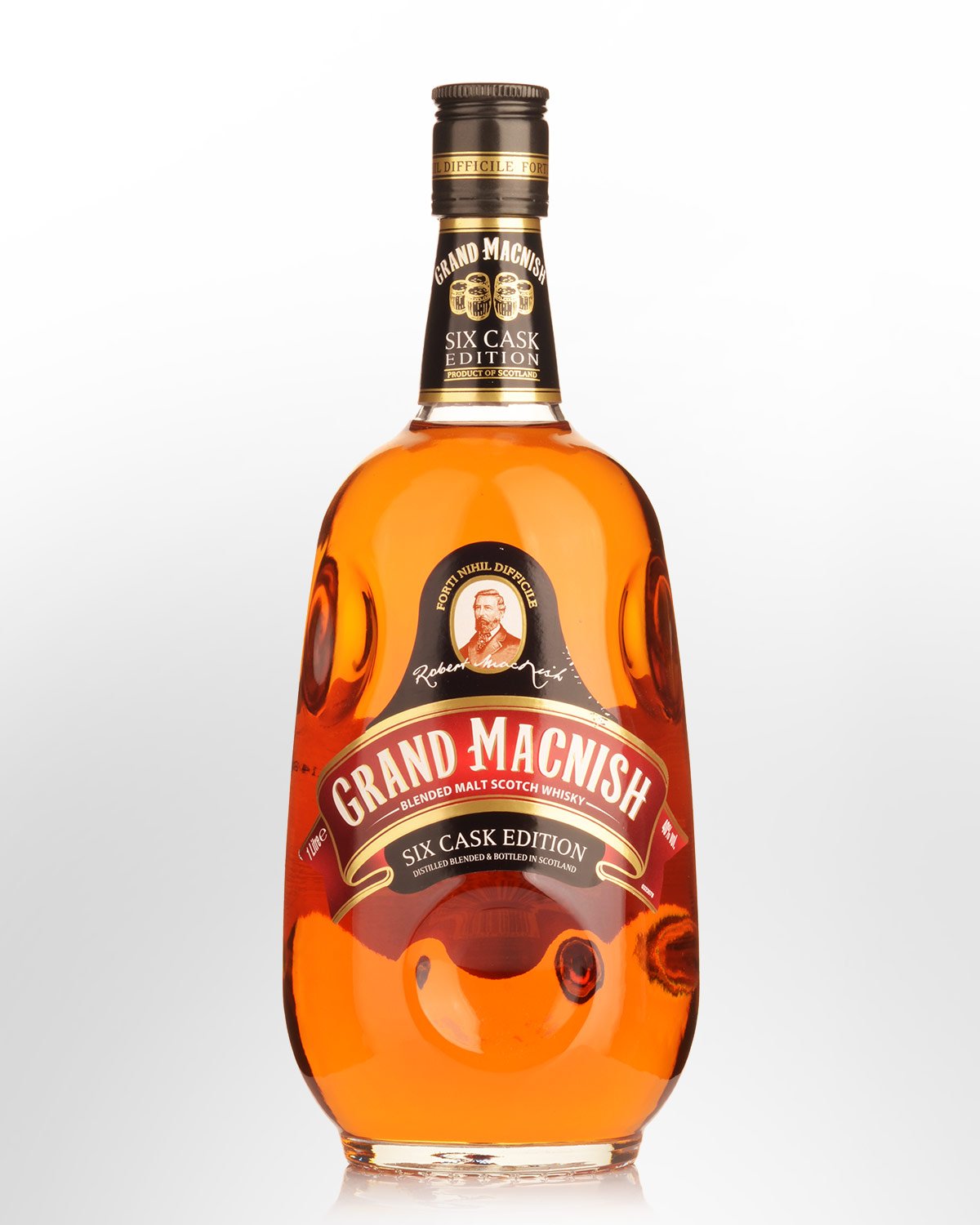 Grand Macnish Six Cask Edition Blended Malt Scotch Whisky (1000ml)