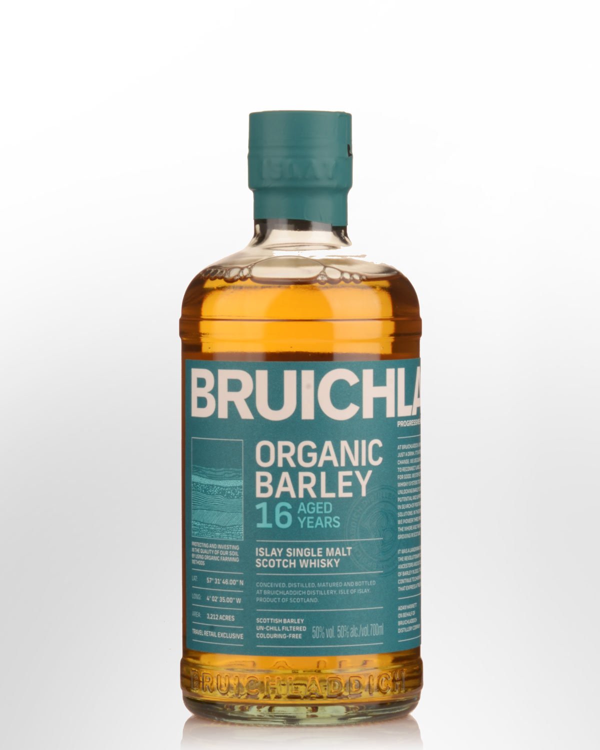 Bruichladdich Organic Barley 16 Year Old Single Malt Scotch Whisky (700ml)