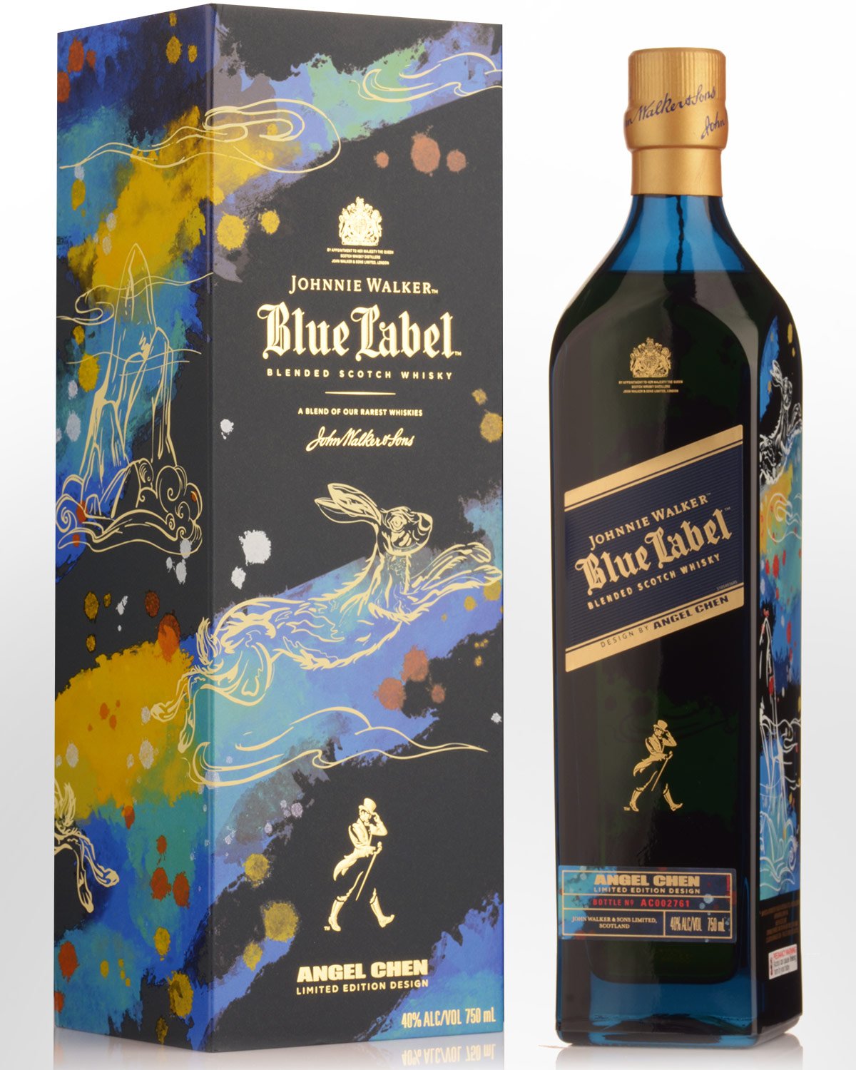 Johnnie Walker Blue Label Year of the Rabbit Blended Scotch Whisky (750ml)