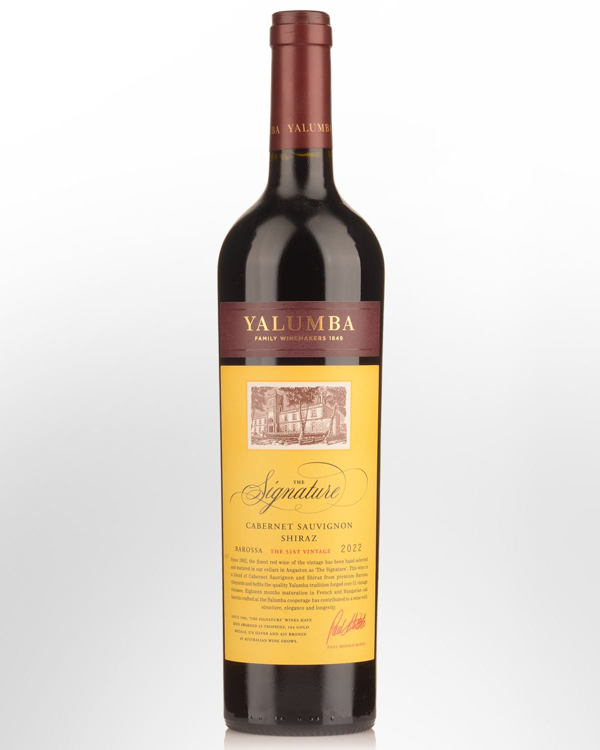 2022 Yalumba The Signature Cabernet Sauvignon Shiraz