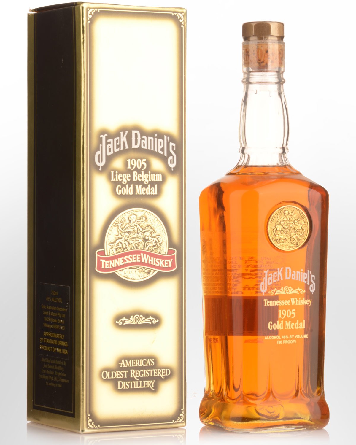 Jack Daniels 1905 Gold Medal Tennessee Whiskey (750ml)