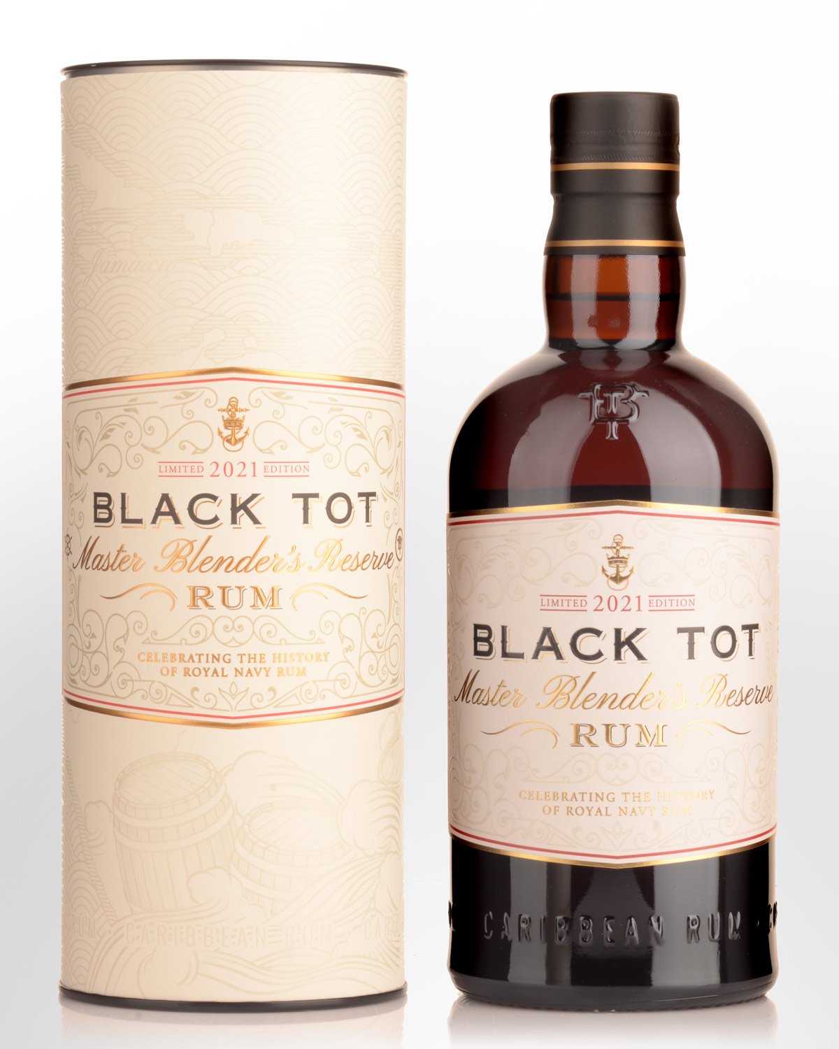 Black Tot Master Blender's Reserve Cask Strength Rum (700ml) - 2021 Limited Edition