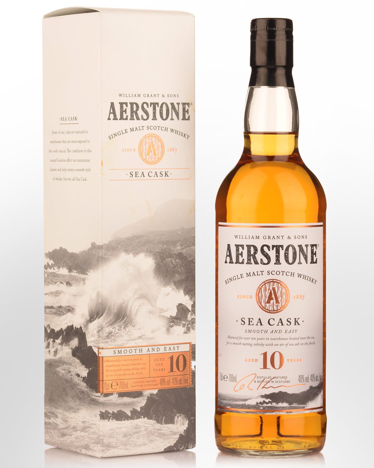 Aerstone Sea Cask 10 Year Old Single Malt Scotch Whisky (700ml)