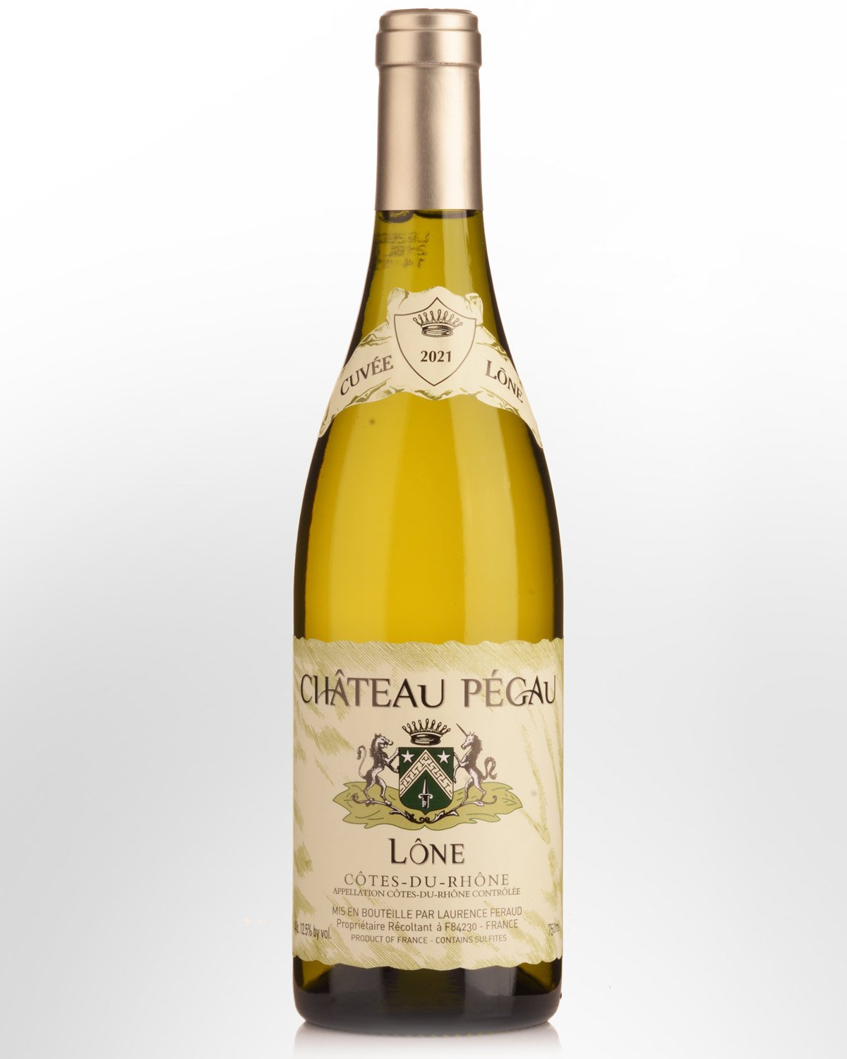 2021 Chateau Pegau Cotes du Rhone Cuvee Lone Blanc