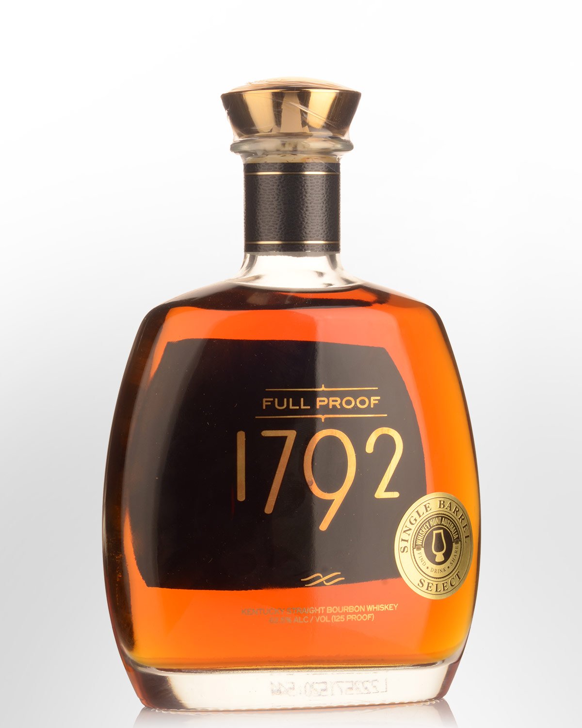 1792 Full Proof Single Barrel Select Cask Strength Bourbon Whiskey (750ml) - Whiskey Hunt Australia 4th Edition