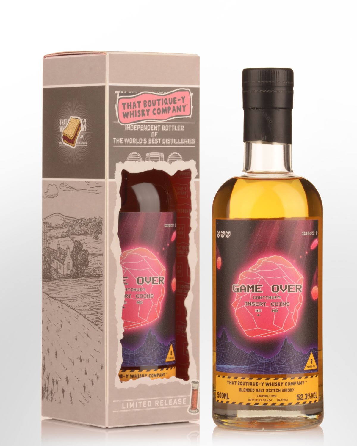 That Boutique-y Whisky Company Campbeltown 8 Year Old Cask Strength Blended Malt Scotch Whisky (500ml) - Batch 4