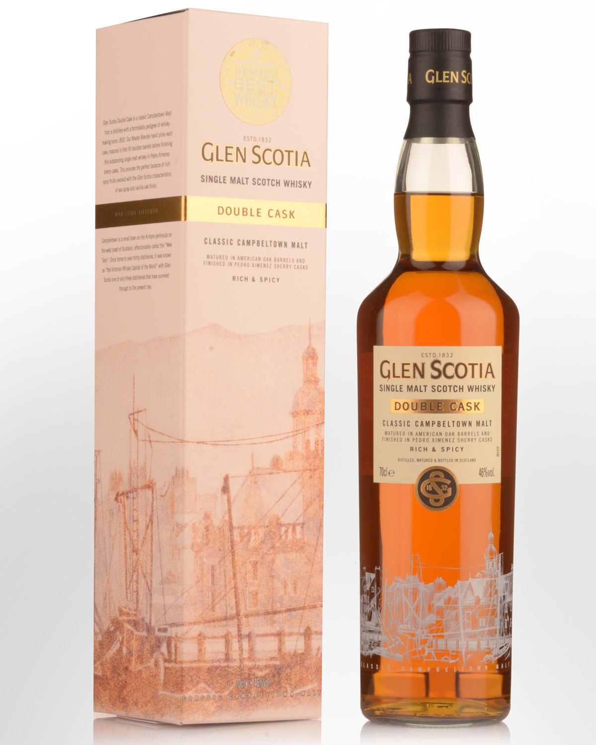 Glen Scotia Double Cask Single Malt Scotch Whisky (700ml)