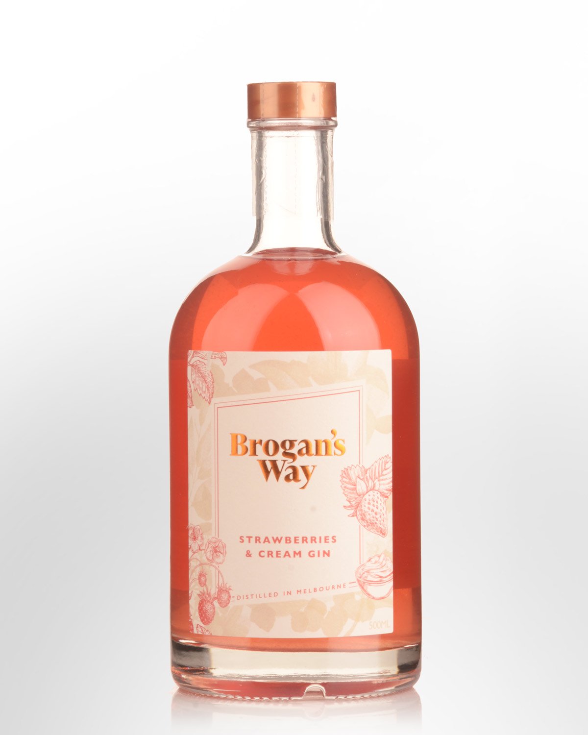 Brogans Way Strawberries & Cream Gin (700ml)
