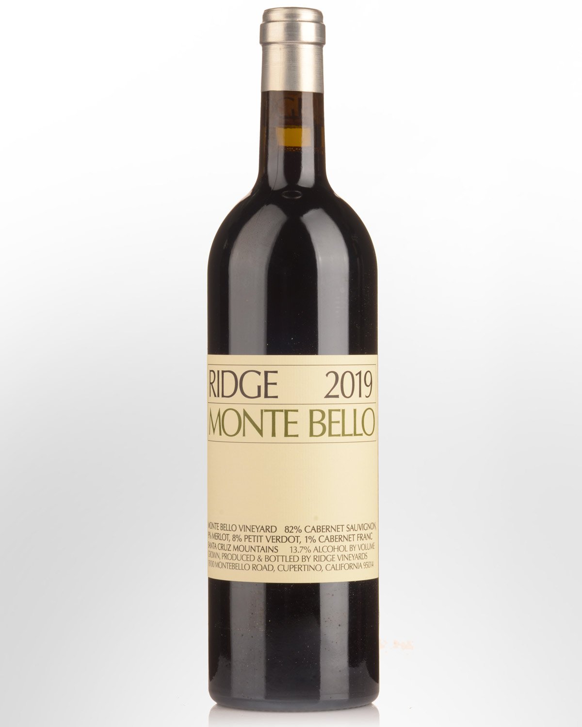 2019 Ridge Vineyards Monte Bello