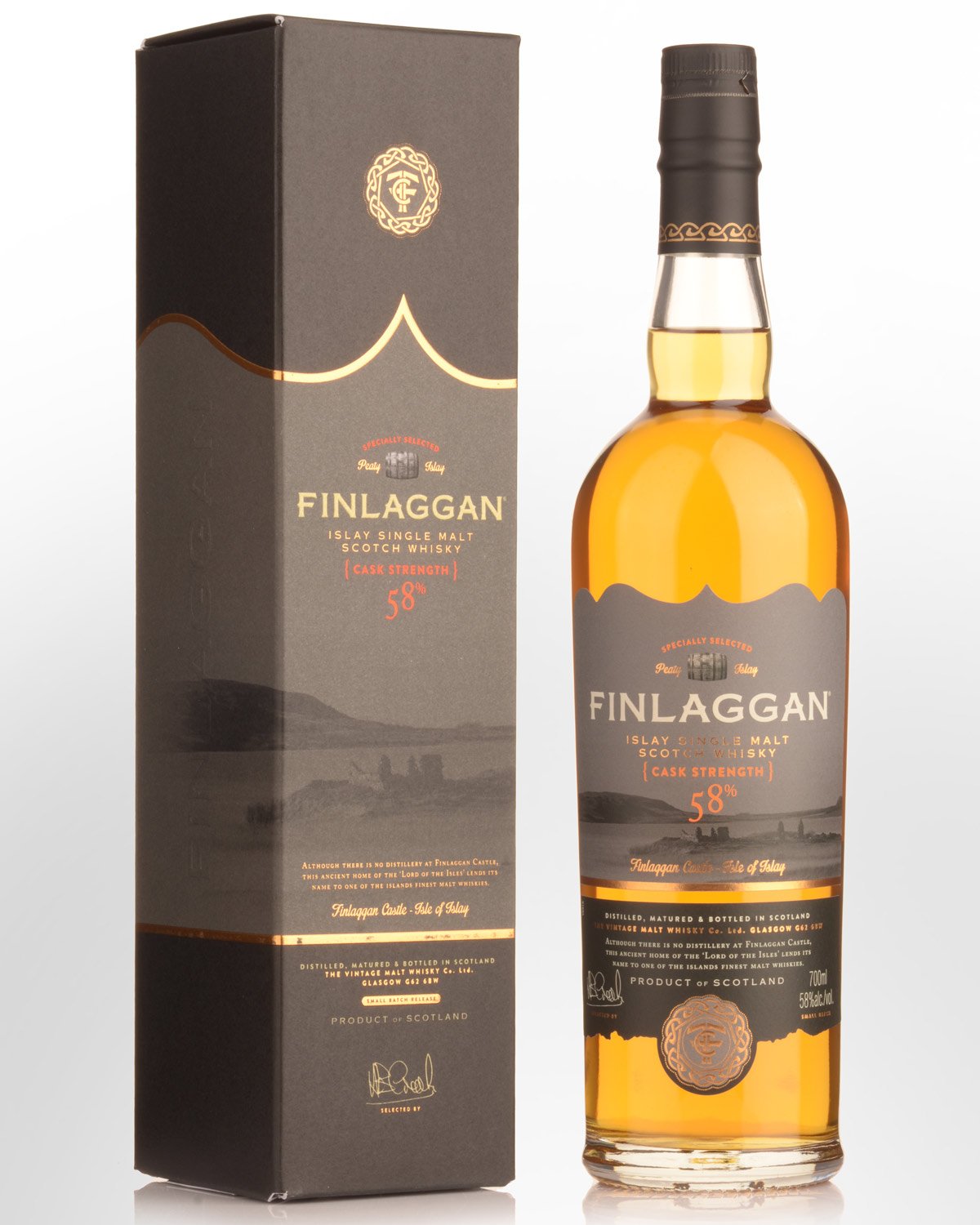Finlaggan Cask Strength Islay Single Malt Scotch Whisky (700ml)