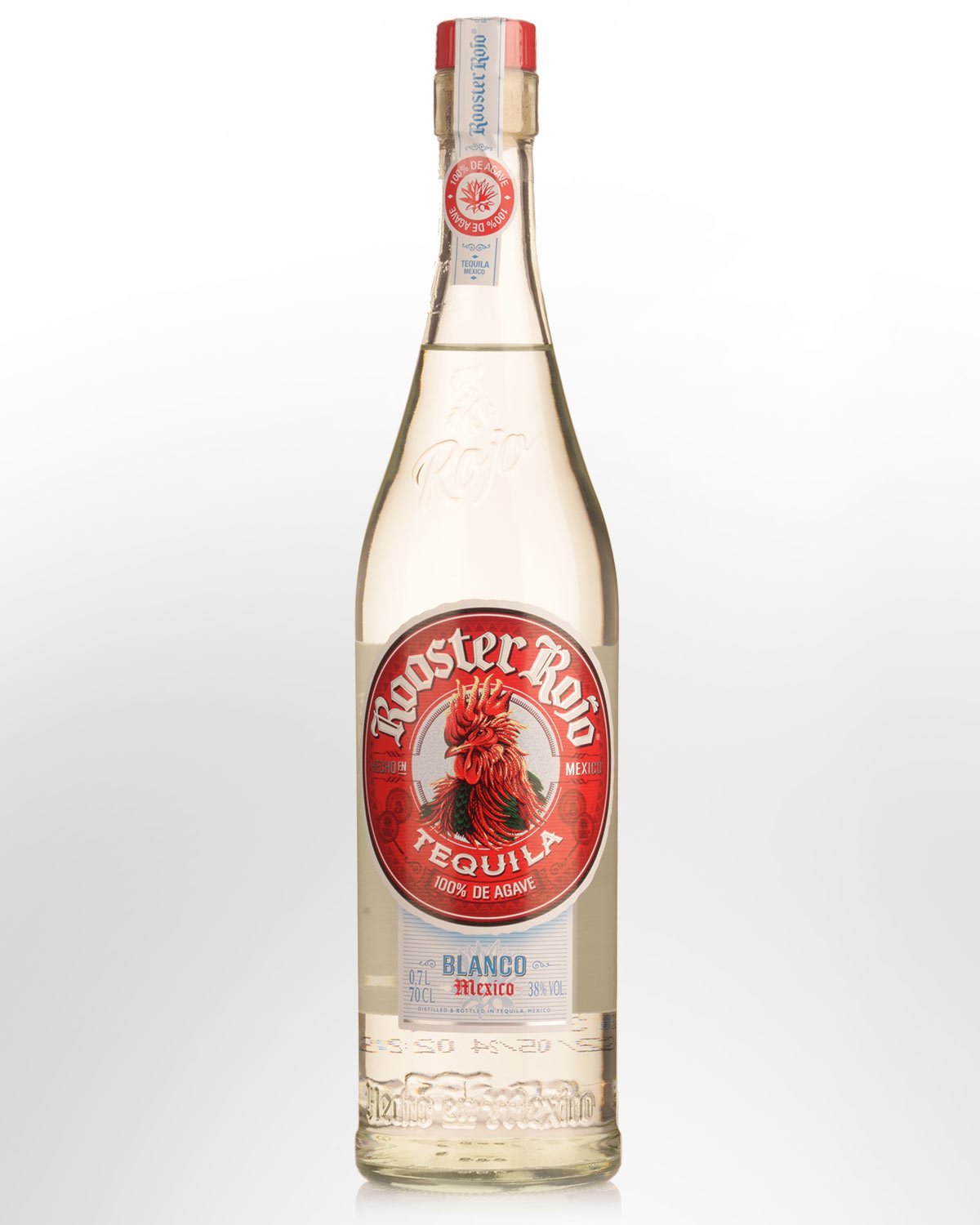 Rooster Rojo 100% Agave Blanco Tequila (700ml)