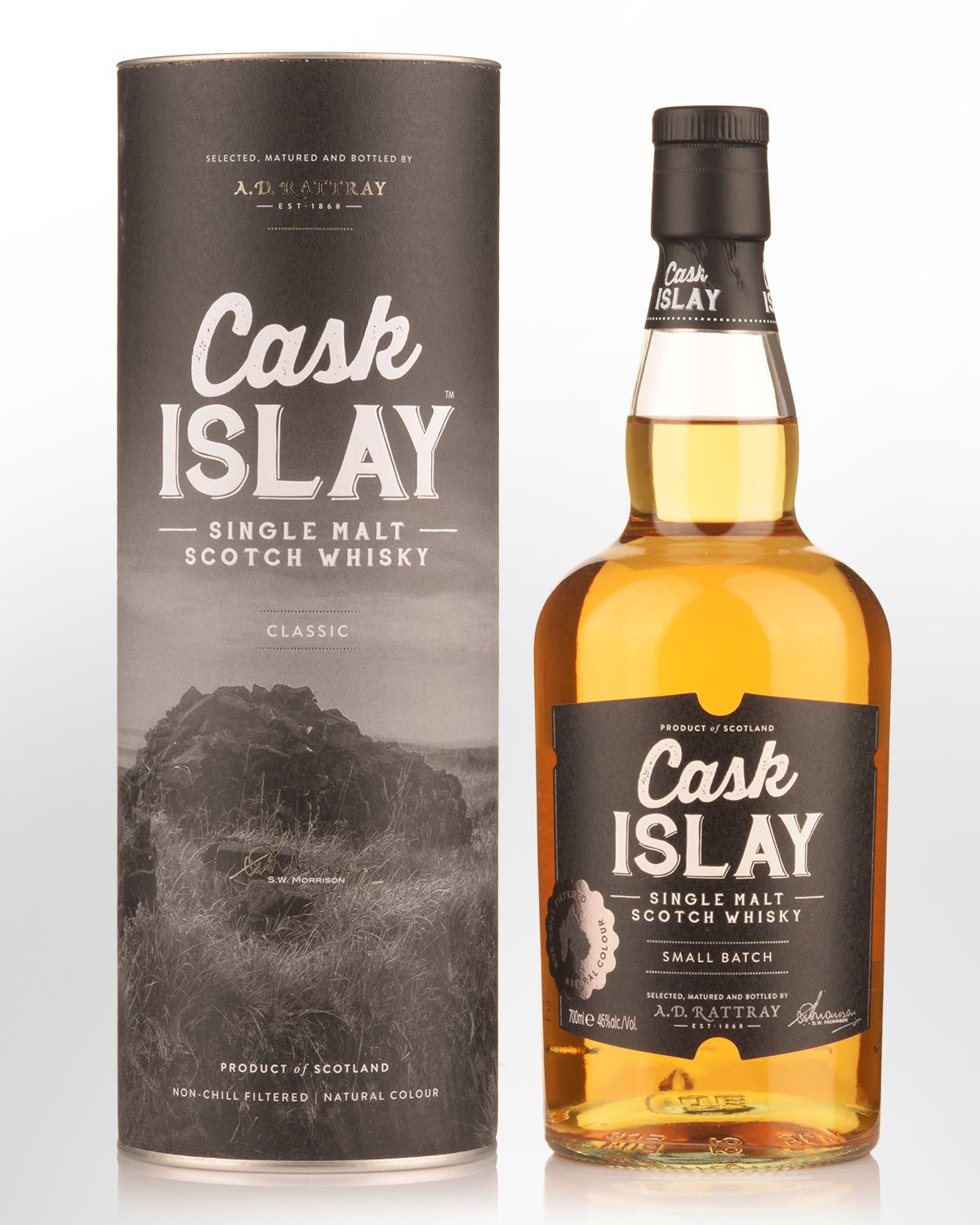 A.D. Rattray Cask Islay Single Malt Scotch Whisky (700ml)
