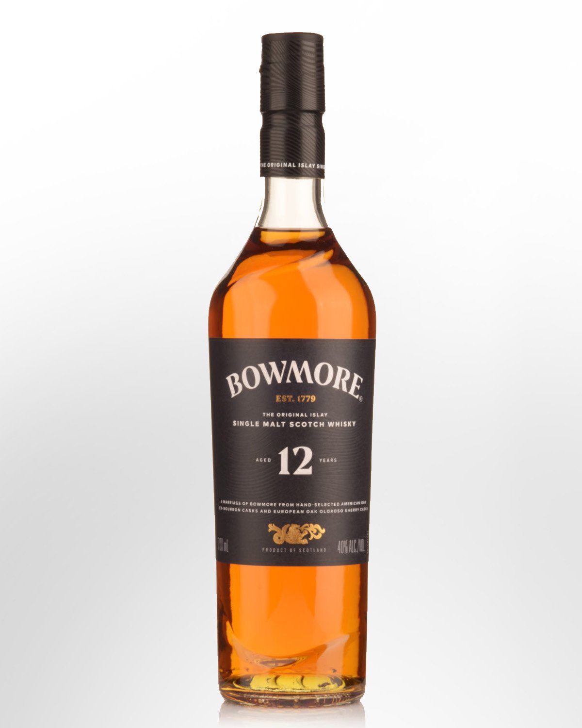 Bowmore 12 Year Old Single Malt Scotch Whisky (700ml)
