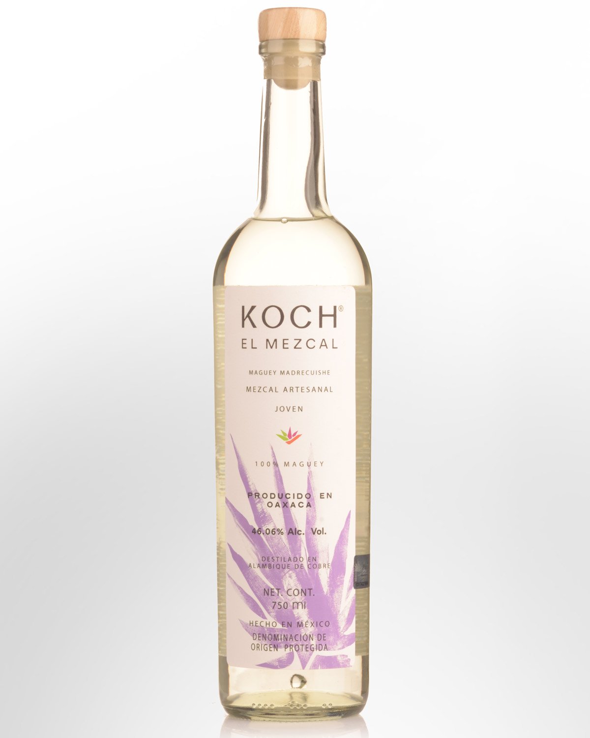 Koch El Mezcal Artesanal Maguey Madrecuishe Mezcal (750ml)