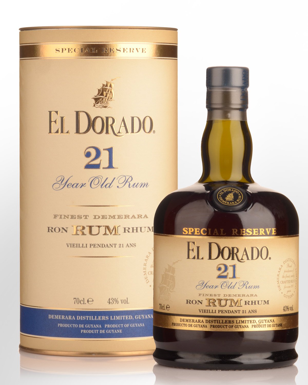 El Dorado Special Reserve 21 Year Old Rum (700ml)
