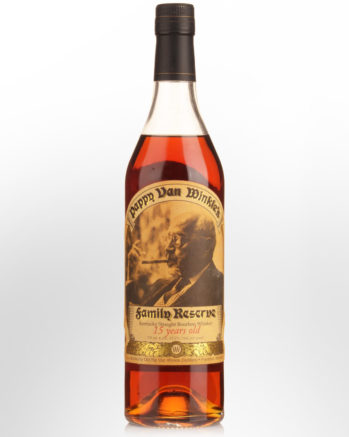 Pappy Van Winkle's Family Reserve 107 Proof 15 Year Old Bourbon Whiskey (700ml) - Pre 2006 bottling