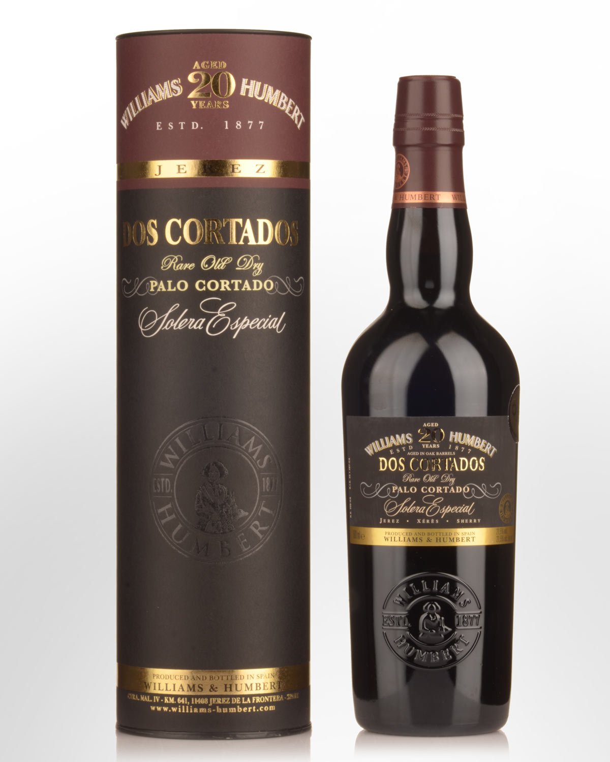 Williams & Humbert Dos Cortados 20 Year Old Palo Cortado Sherry (500ml)