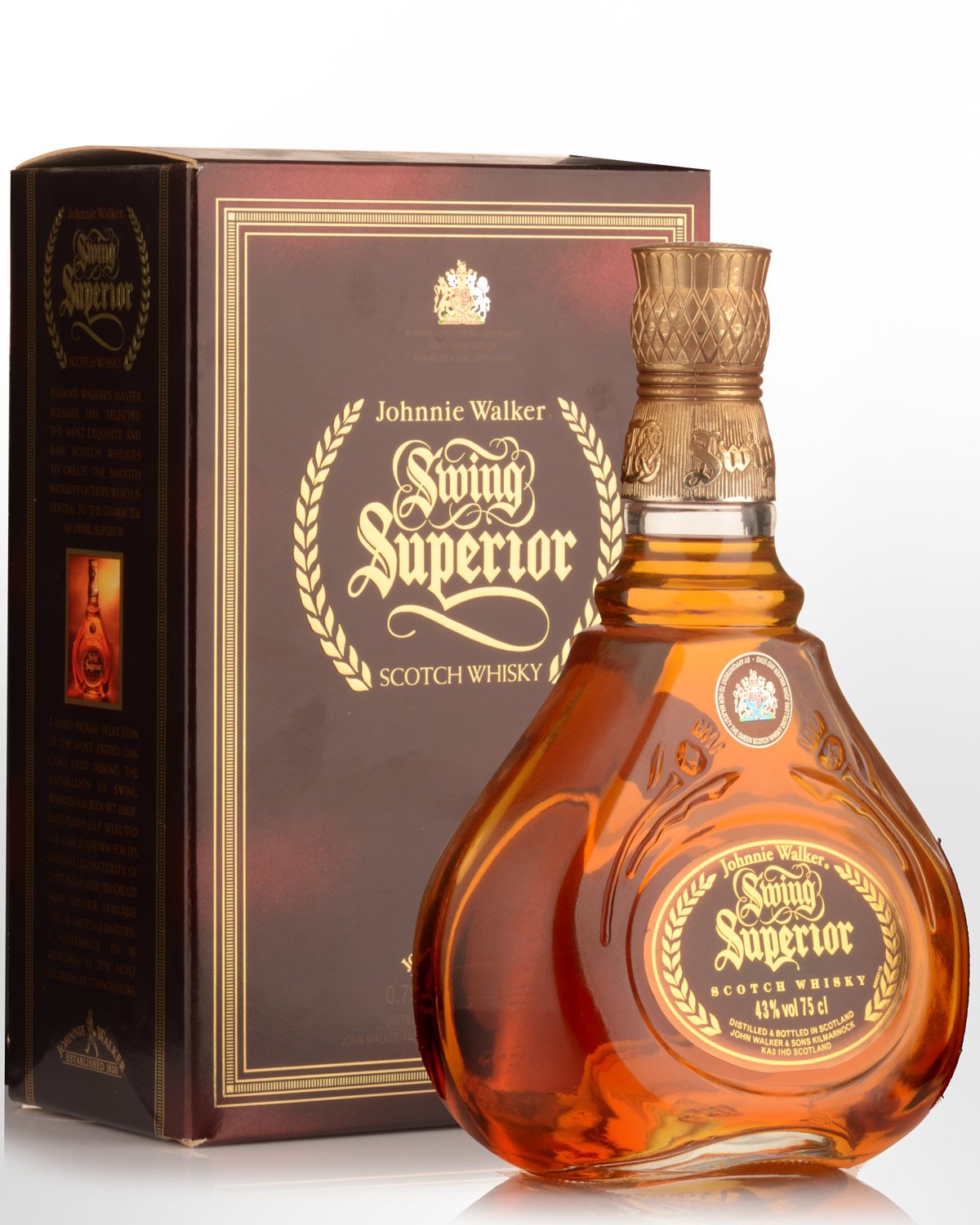 Johnnie Walker Swing Superior Blended Scotch Whisky (750ml) | Nicks