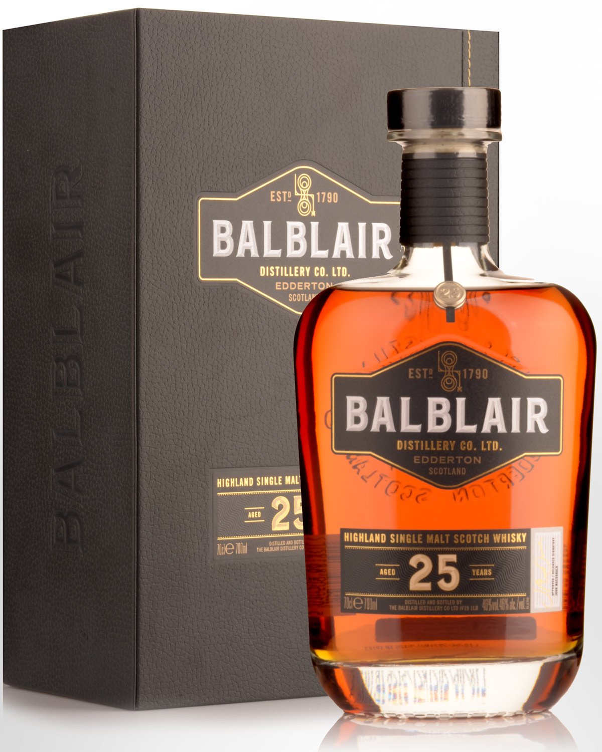 Balblair 25 Year Old Single Malt Scotch Whisky (700ml)