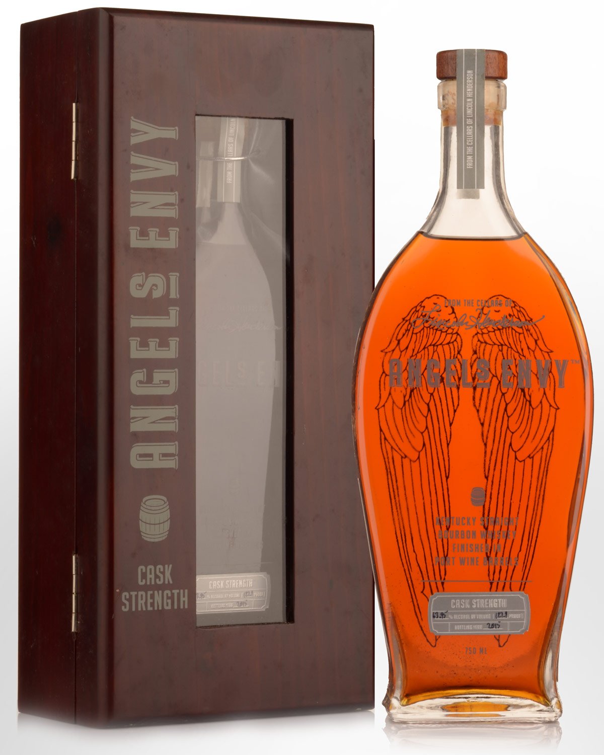Angel's Envy 2015 Release Cask Strength Bourbon Whiskey (750ml)