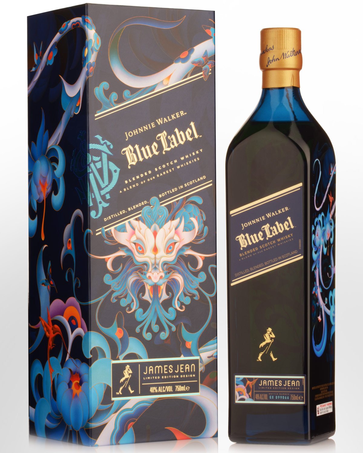 Johnnie Walker Blue Label Year of the Dragon Blended Scotch Whisky (750ml)