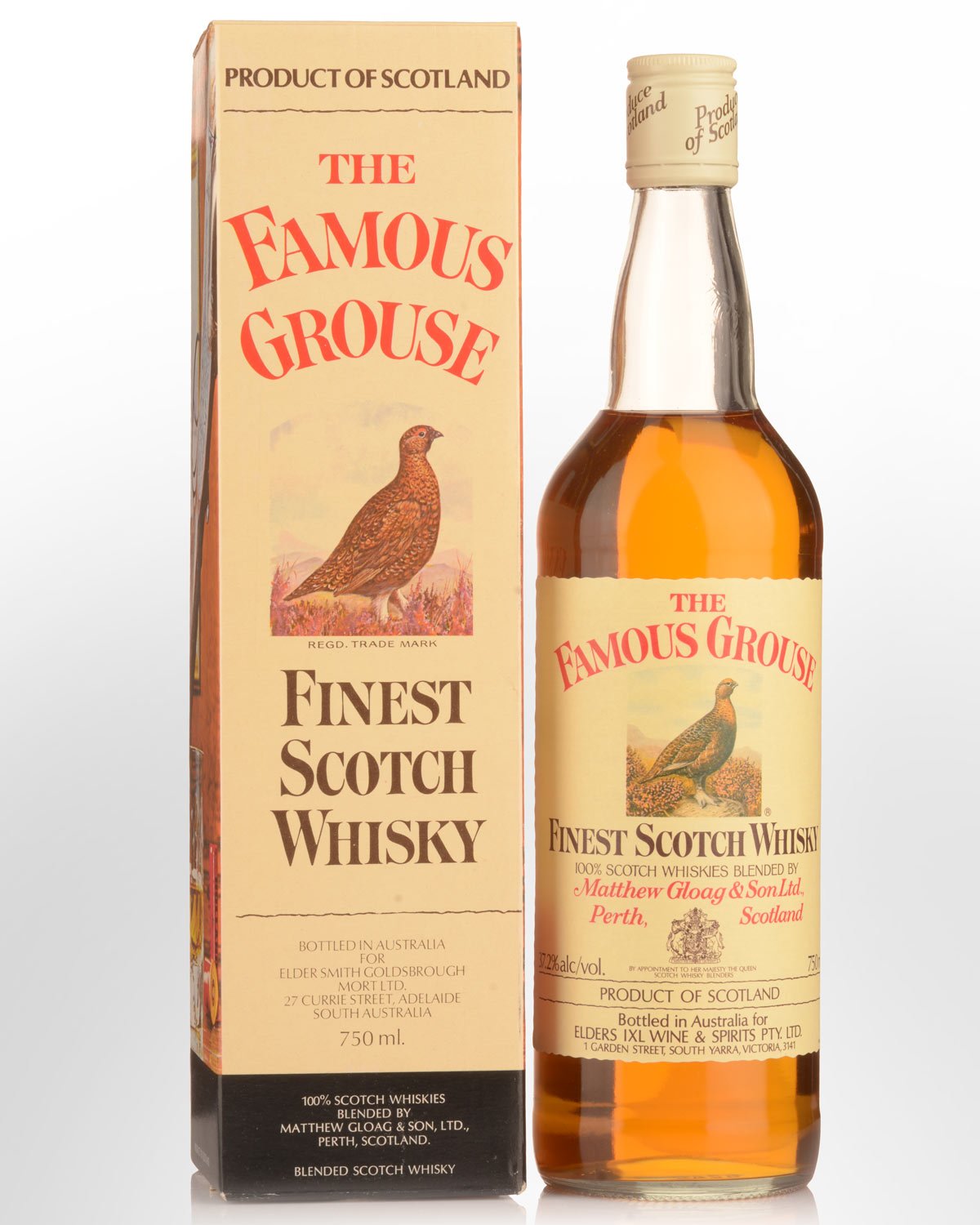 The Famous Grouse Blended Scotch Whisky (750ml) - 1980s Bottling