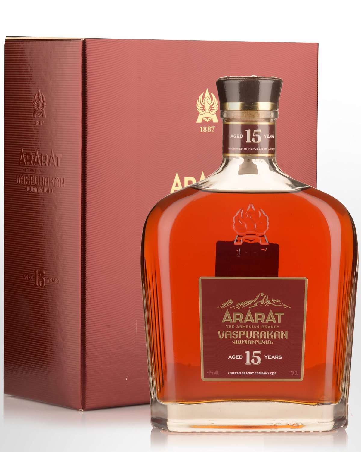 Ararat Vaspurakan 15 Year Old Brandy (700ml)