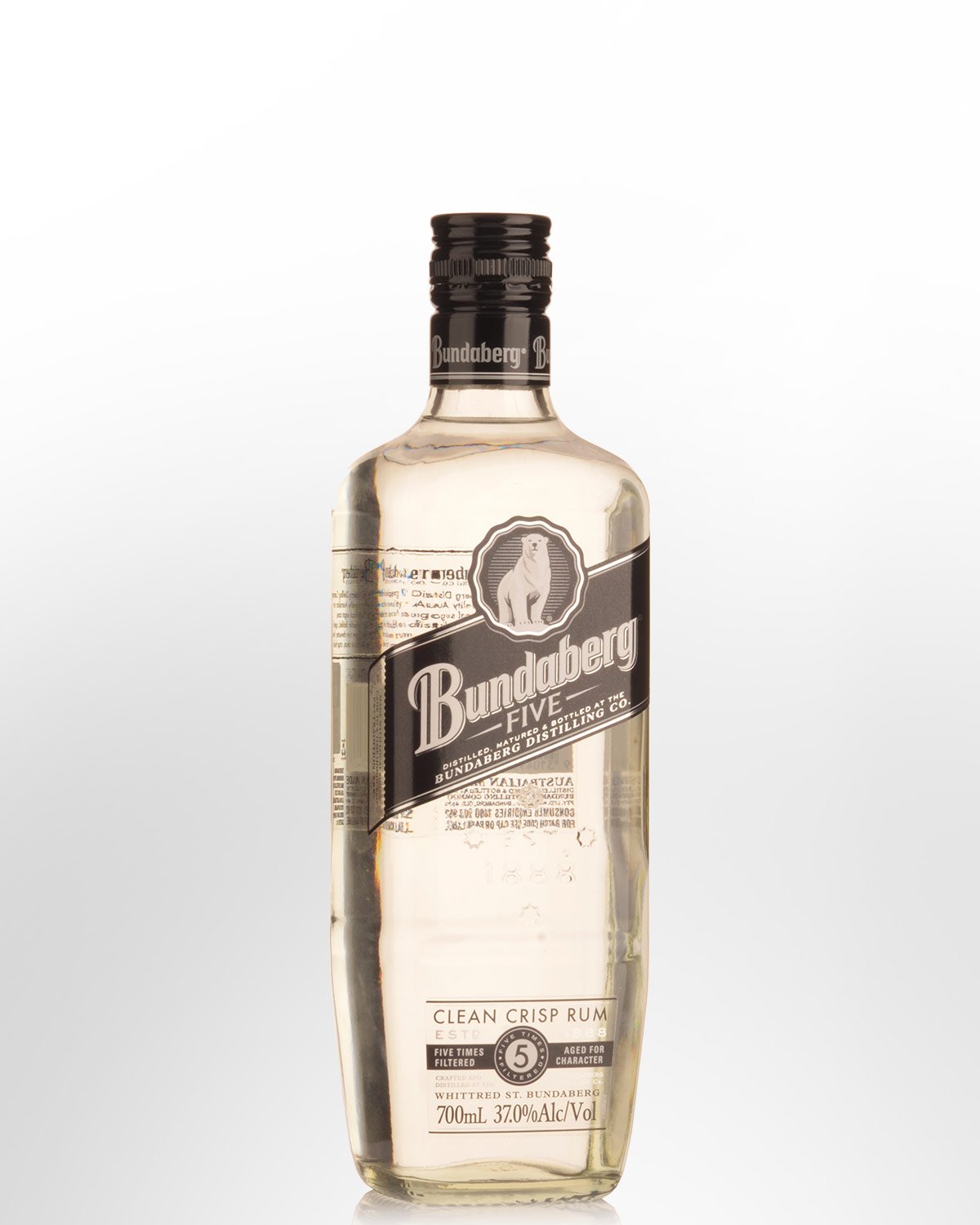 Bundaberg Five White Rum (700ml)