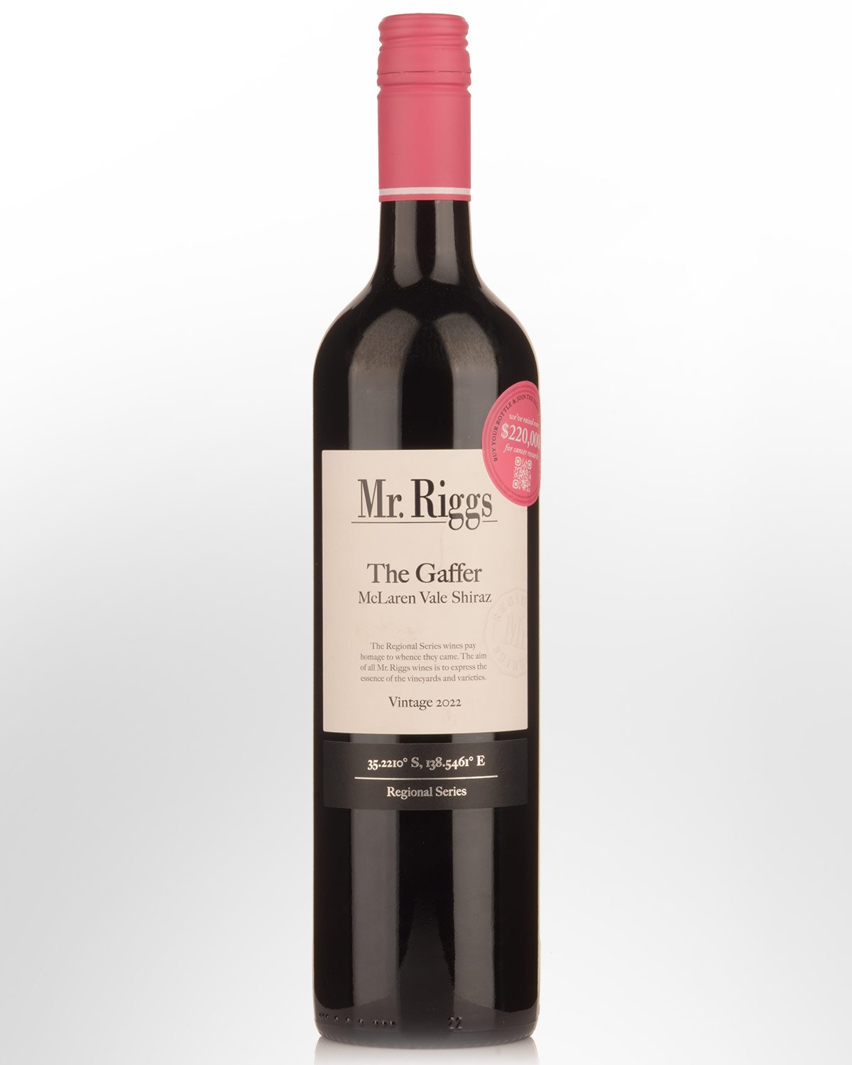 2022 Mr Riggs The Gaffer Shiraz