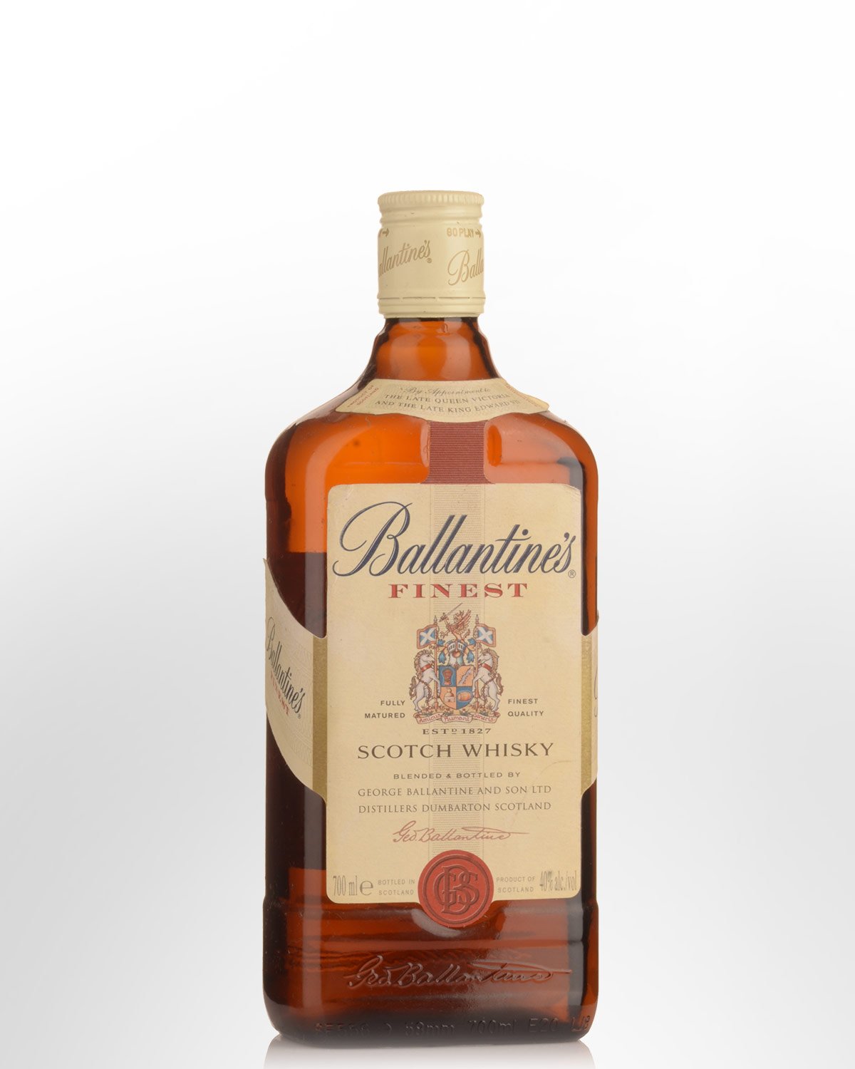 Ballantines Finest Blended Scotch Whisky (700ml) - 1990s Bottling