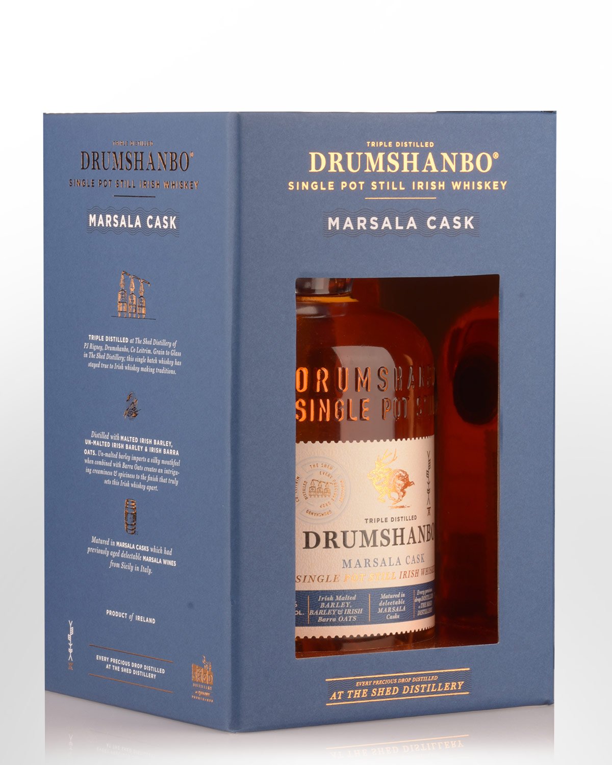 Drumshanbo Marsala Cask Single Pot Still Irish Whiskey (700ml)