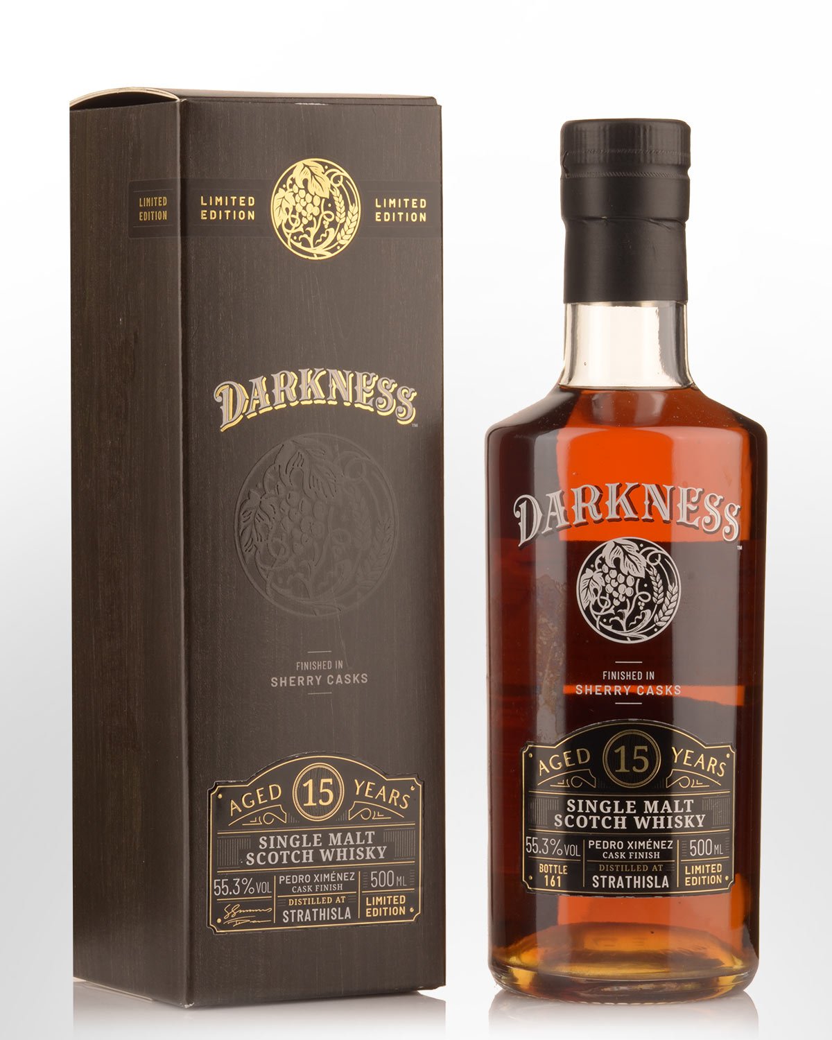Darkness Strathisla PX Cask Finish 15 Year Old Cask Strength Single Malt Scotch Whisky (500ml)