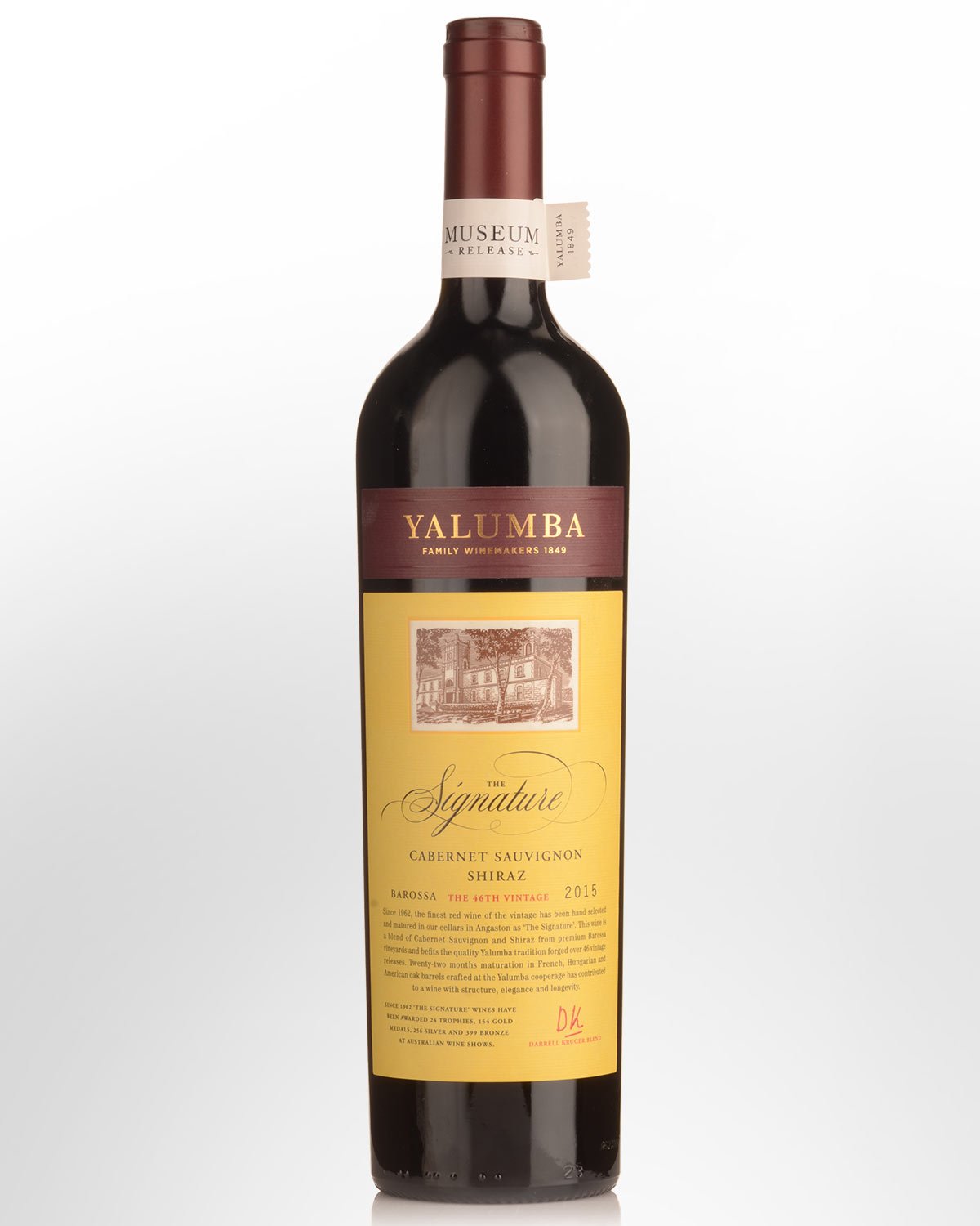 2015 Yalumba The Signature Museum Collection Cabernet Sauvignon Shiraz