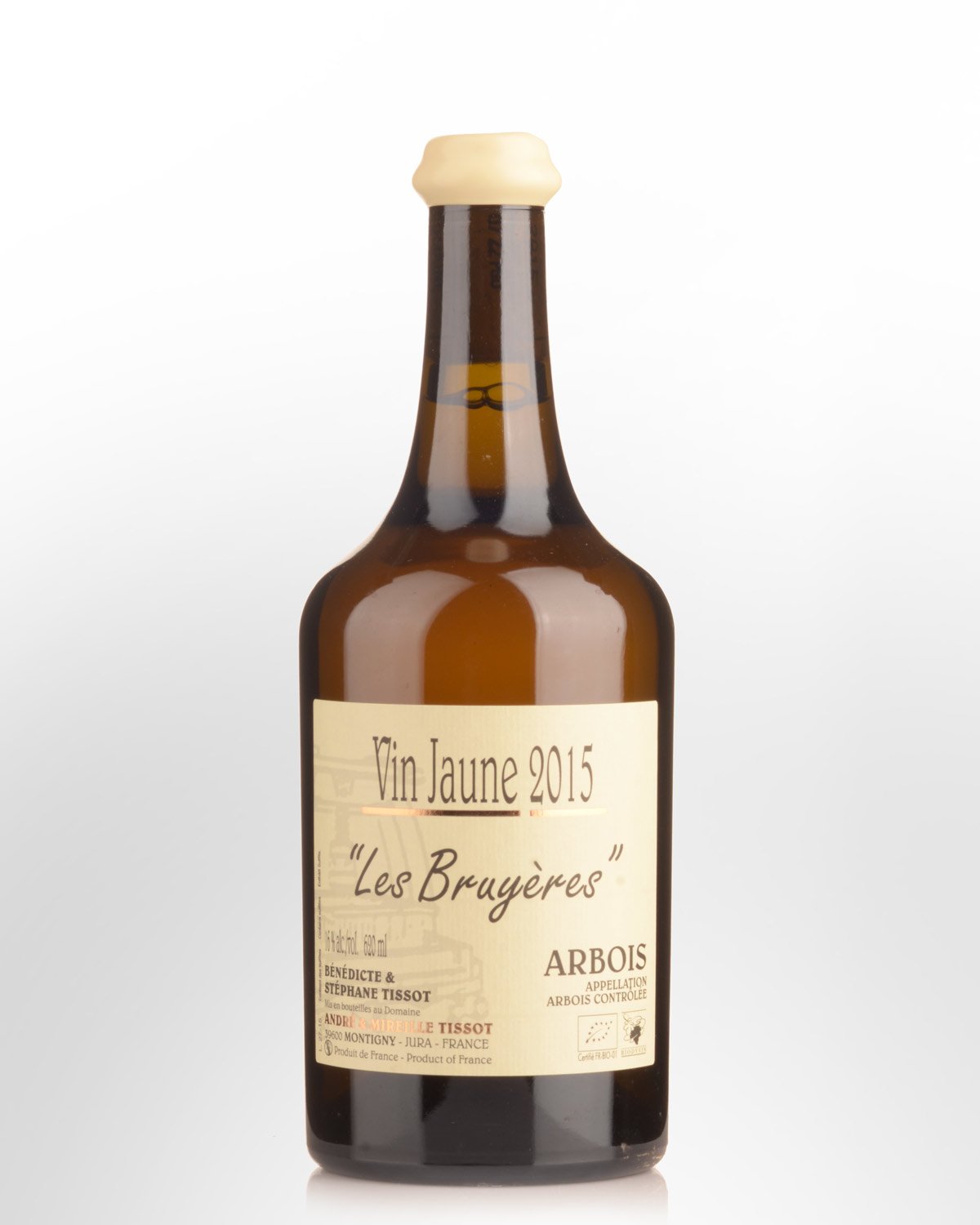 2015 Benedicte et Stephane Tissot Arbois Vin Jaune Les Bruyeres (620ml)