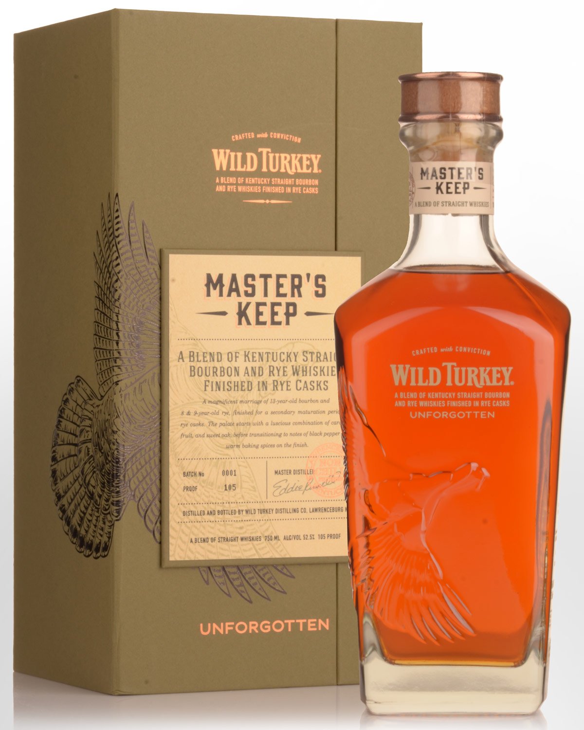 Wild Turkey Master's Keep Unforgotten American Whiskey (750ml)