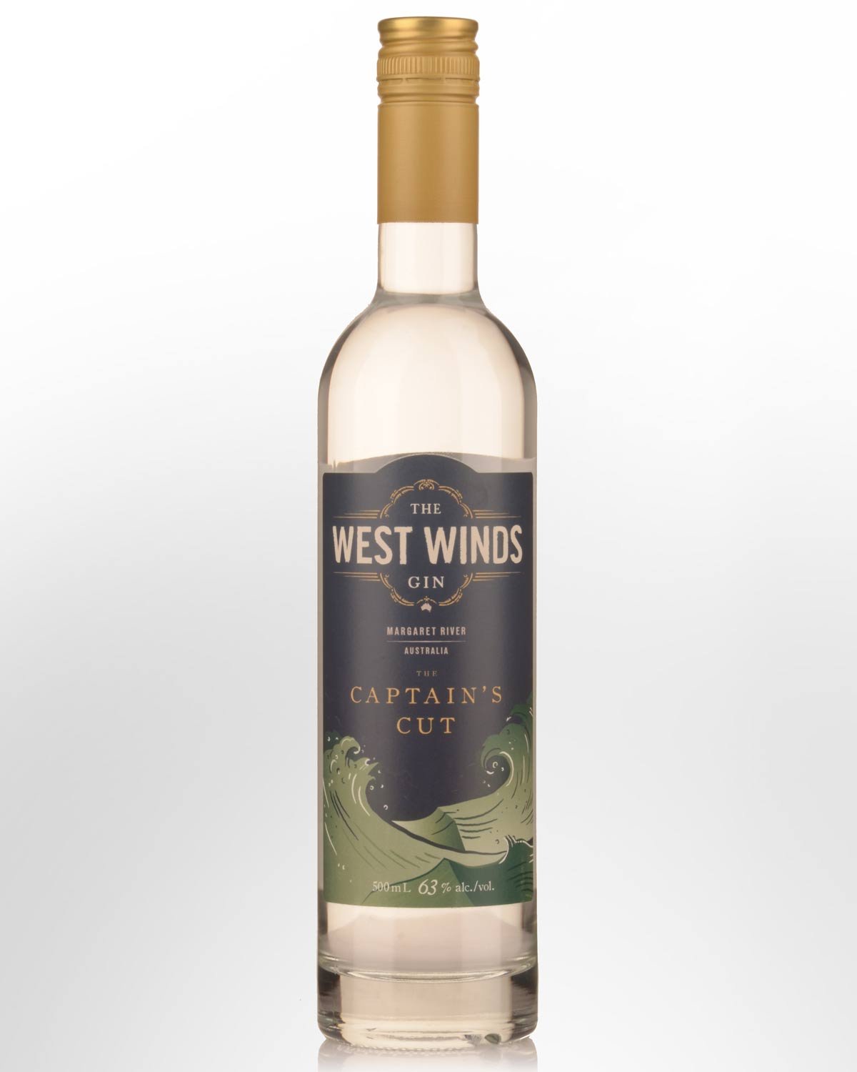 West Winds The Captain's Cut Navy Strength Gin (500ml)