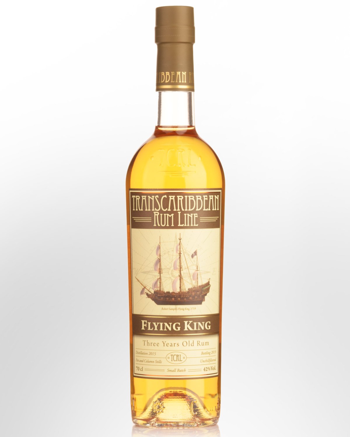 Transcaribbean Rum Line Flying King 3 Year Old Jamaica & Dominican Rum (700ml)
