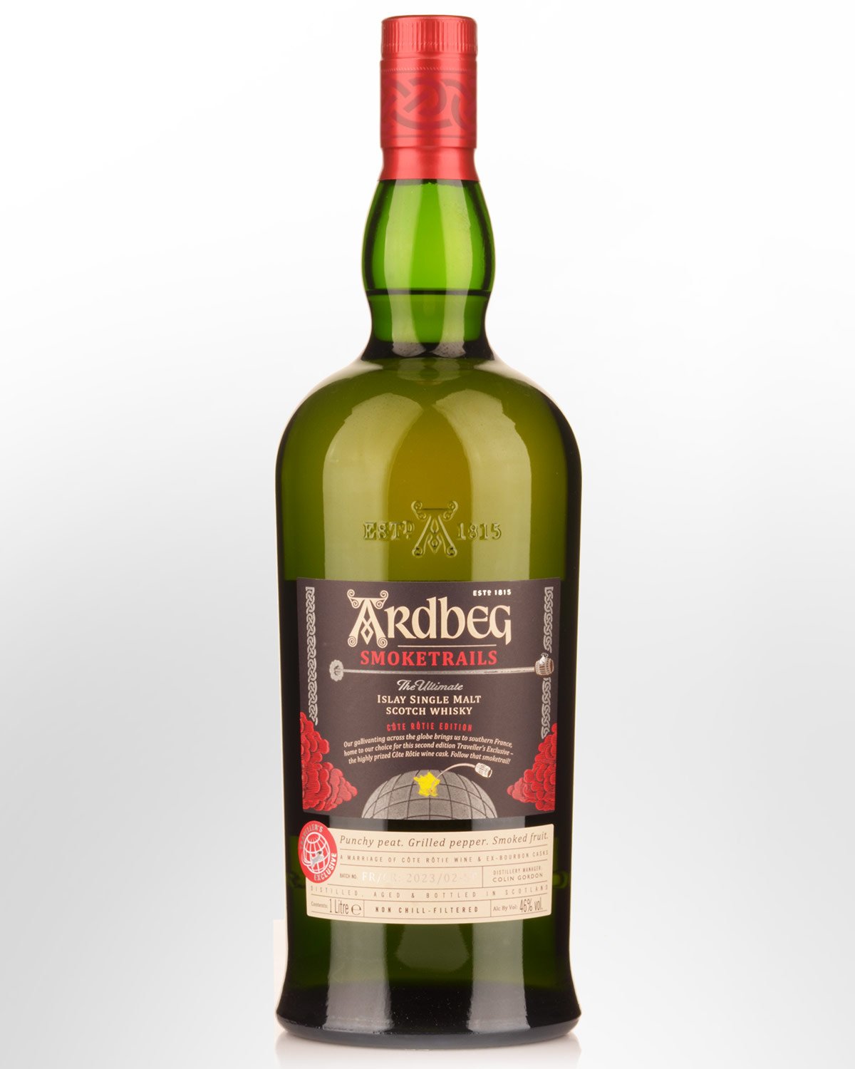 Ardbeg Smoketrails Cote Rotie Edition Single Malt Scotch Whisky (1000ml)