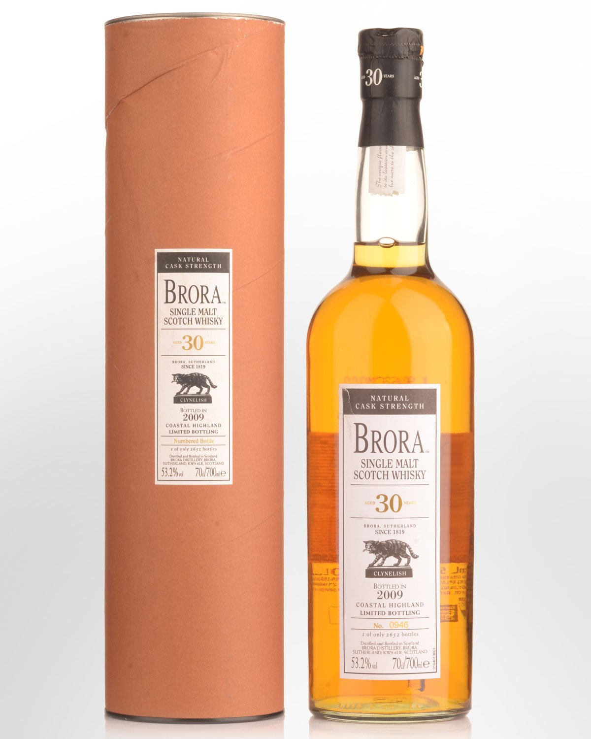 1979 Brora 30 Year Old Cask Strength Single Malt Scotch Whisky (700ml)