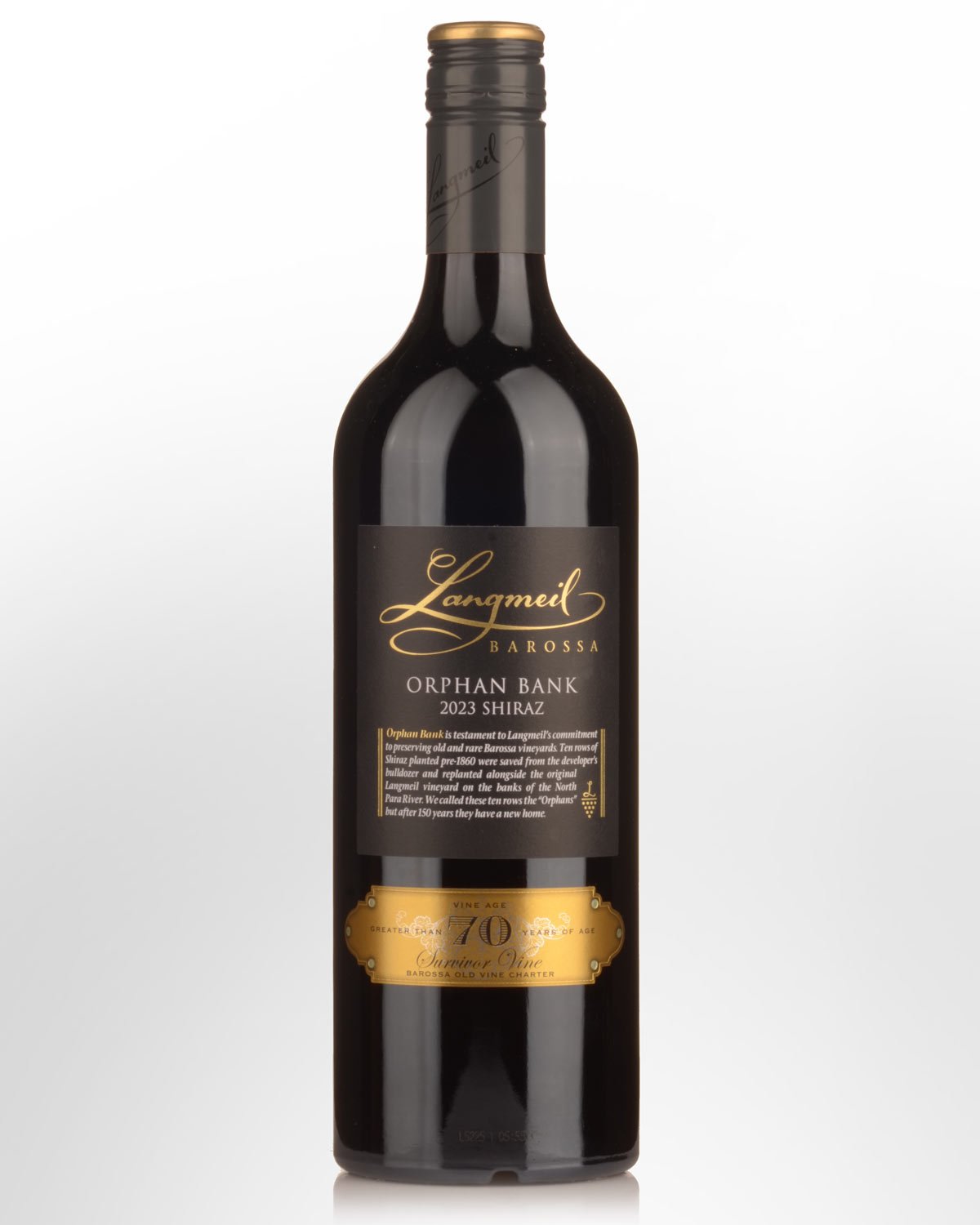2023 Langmeil Orphan Bank Shiraz