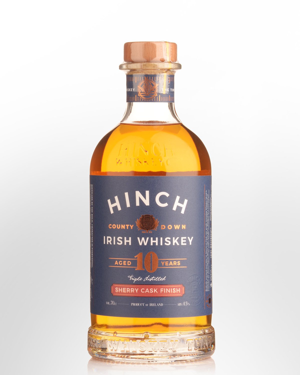 Hinch 10 Year Old Sherry Cask Blended Irish Whiskey (700ml)
