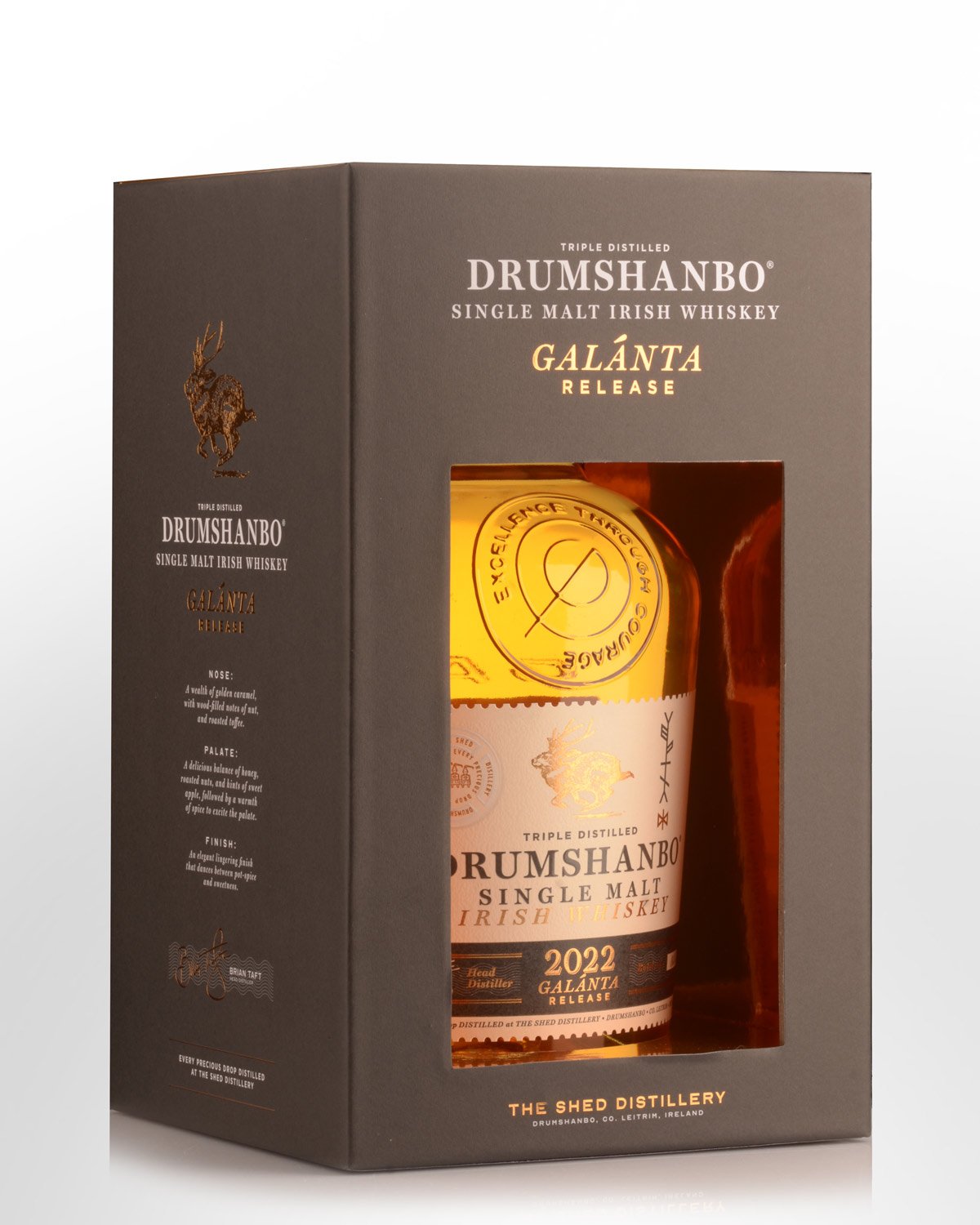Drumshanbo Galanta 2022 Release Single Malt Irish Whiskey (700ml)